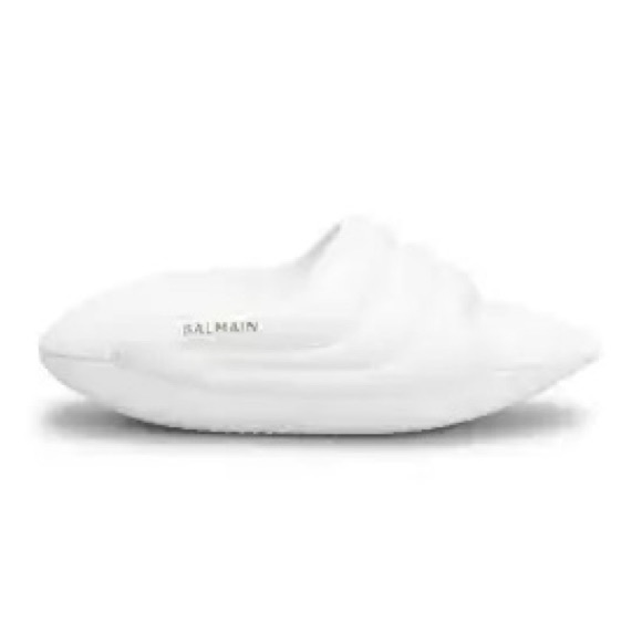 Like NEW Balmain B IT Puffy Quilted Leather Sandals, Slides size 41 - Picture 2 of 5